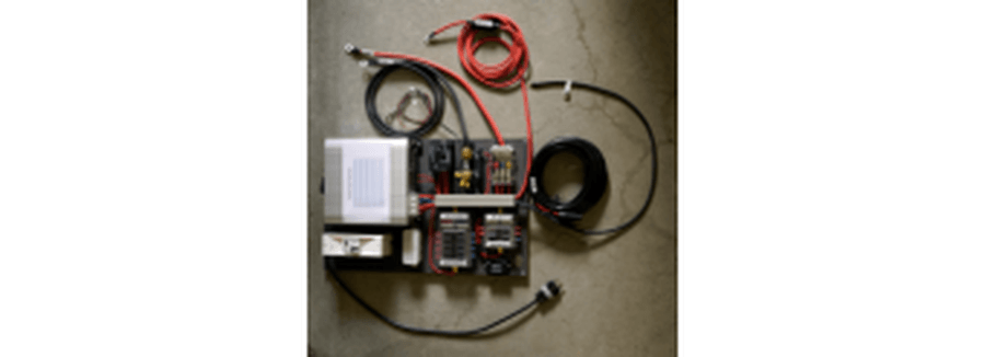 Anschlussfertige Elektronikplatte für Selbstausbauer. Von 250 WP - 450 WP verfügbar.