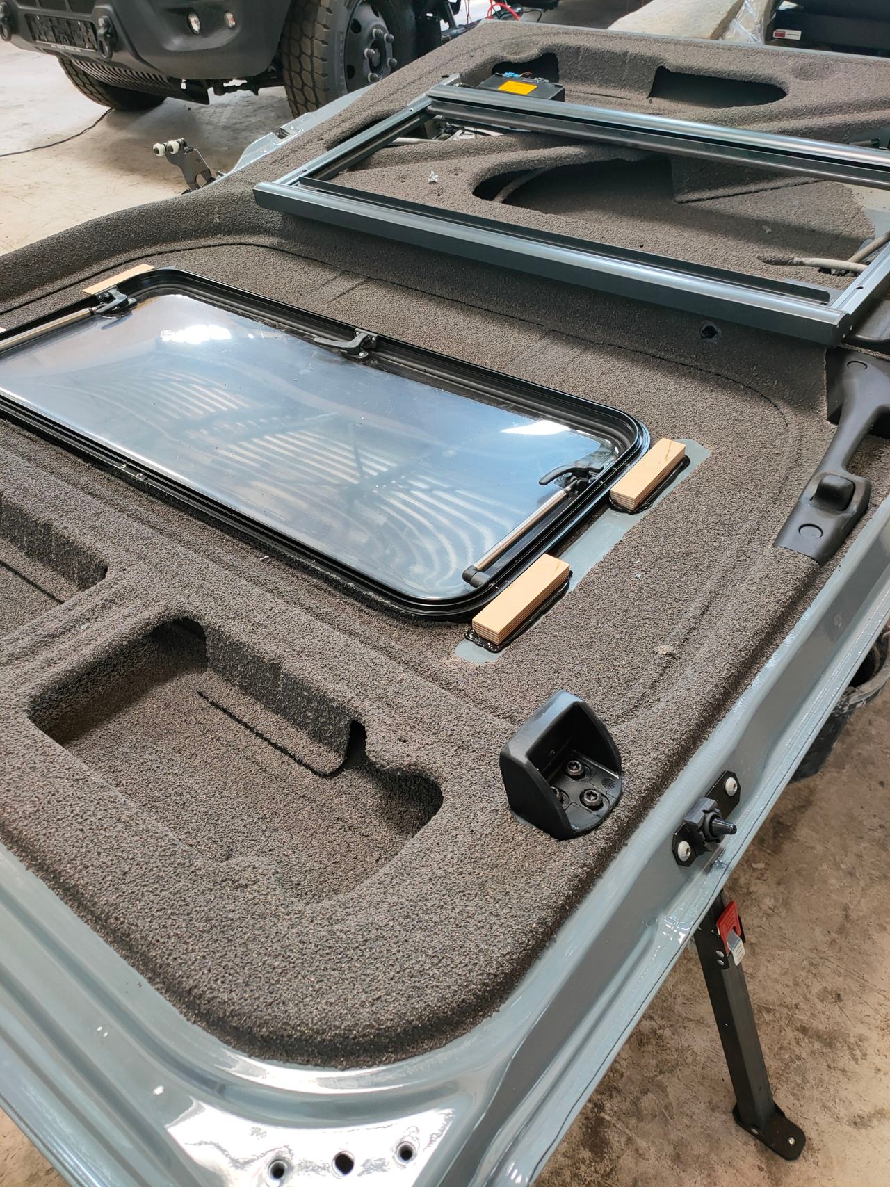 Isolierung mit Sprükork